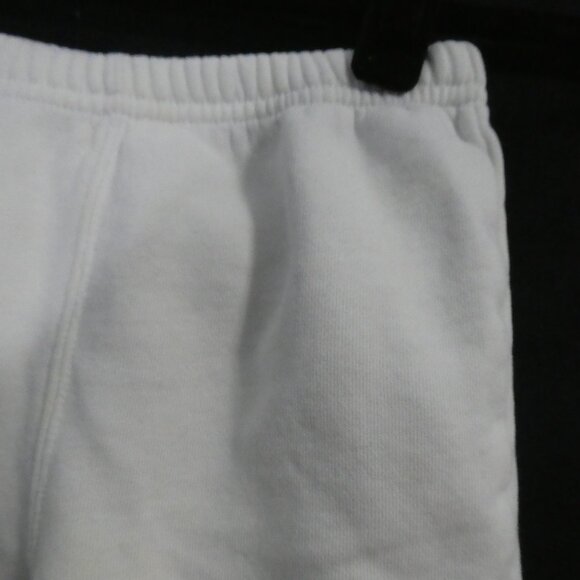 ROOTS 73 | 8.5 inch measured waist | White Sweatpants | Pink Roots Back *stains - Picture 5 of 15